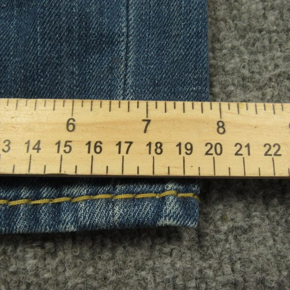 True Religion Jeans‎ Men 38x32 Skinny Denim Flap Pocket Y2k CXLM Dragonfish
